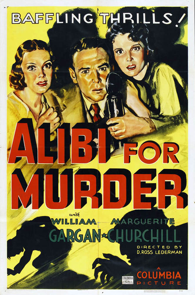 ALIBI FOR MURDER